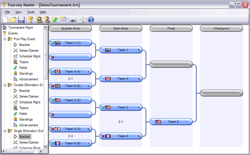 Tourney Master Screenshot
